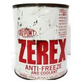 Vntg 1gal Zerex Anti-Freeze can