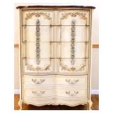Vintage Bassett French tall chest see photos