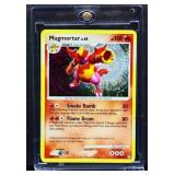 Pokemon Magmortar Smoke Bomb Flame Drum card