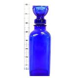 Vntg Wyeth cobalt square apothecary bottle