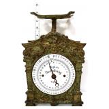 Vntg German Duplex cast iron kitchen scale base