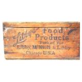 Vintage wood Libby