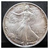 1990 silver eagle coin