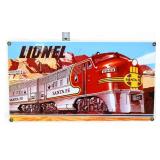 Porcelain 13.5x7.5 Lionel Trains sign