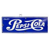 Porcelain 12x4 Pepsi Cola sign