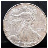 2000 silver eagle coin