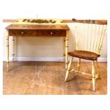 Vintage Hitchcock desk with chair