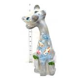 Fenton Kibble 12in grey koi fish alley cat
