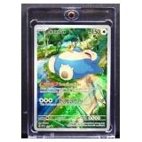 Pokemon Snorlax Voraciousness Thudding Press card
