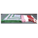 Lot of 2 afghans