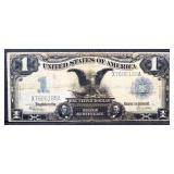 1899 black eagle $1 note