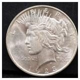 1923D peace dollar