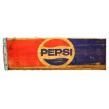 Vintage wood Pepsi crate