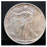 1993 silver eagle coin