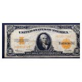1922 $10 gold note