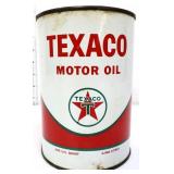 Vntg 1qt Texaco Motor Oil can