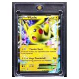 Pokemon Pikachu Thunder Shock Mega card