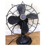 Vntg black Westinghouse electric fan