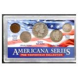 Americana Series Yesteryear Collection coin set