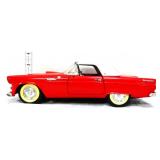 Die cast 1/18 red Ford Thunderbird convertible