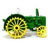 Die cast 1990 John Deere Model D tractor