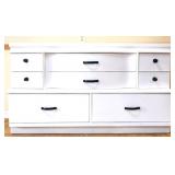 Painted white Dixie low chest