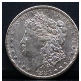 1883S Morgan silver dollar