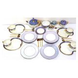 Lot of dinnerware, inc snack set