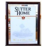 Framed 19.75x25 Sutter Home dry erase mirror