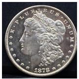 1878S Morgan silver dollar