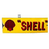 Porcelain 12x4 Shell sign
