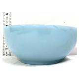Vintage Fire King delphite blue chili bowl