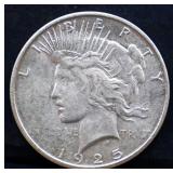 1925S peace dollar