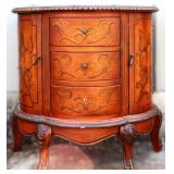 Decorator demilune console, see photos