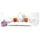Mixed estate lot, inc white pineapple tray
