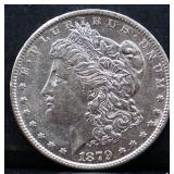 1879O Morgan silver dollar