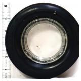 Vntg 6in tire adv ash tray
