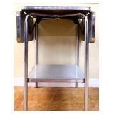 1950s drop side serving cart