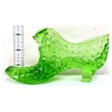 Fenton green hobnail shoe