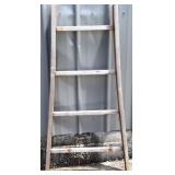 Vintage wood ladder