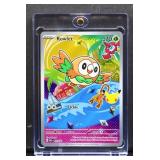 Pokemon Rowlet Tackle card