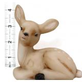 Mosser brown satin laying fawn figure