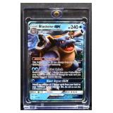 Pokemon Blastoise Solid Shell Rocket Splash card