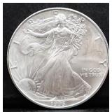 1995 silver eagle coin