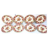 Lot of 8 Copeland Spode 10.5in dinner plates