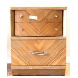 MCM 3 drawer nightstand see photos