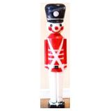 Vntg 29.5in drummer boy blow mold see pics NO SHIP