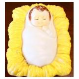 Vntg baby Jesus blow mold see pics NO SHIP