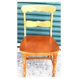 Vintage wood desk chair