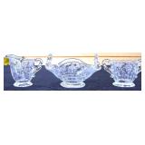 3 piece Cambridge rosepoint lot
